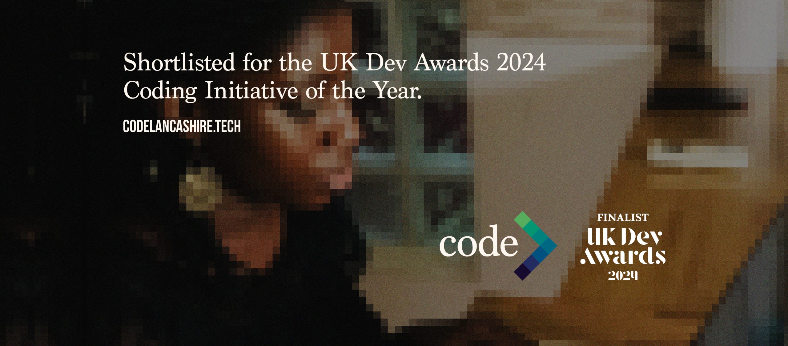 Image: CODE shortlisted for Coding Initiative of the Year!